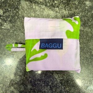 Baggu Lilac and Lime Standard Reusable Tote